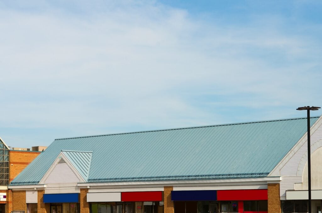 Office building roof