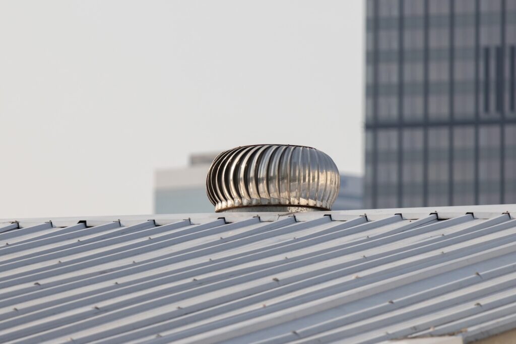 Metal roof vent