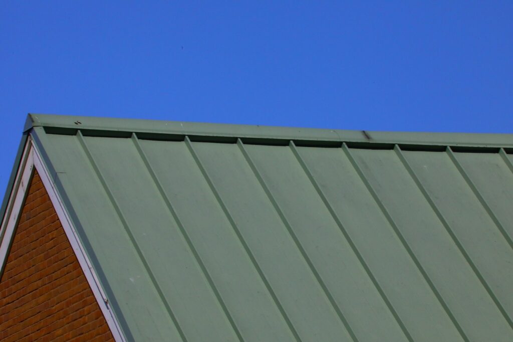 metal roof pitch