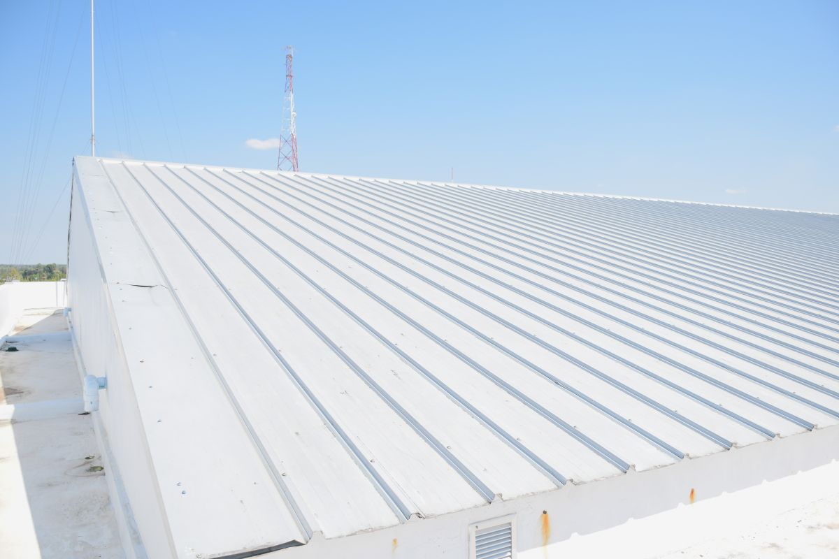 grey metal roof