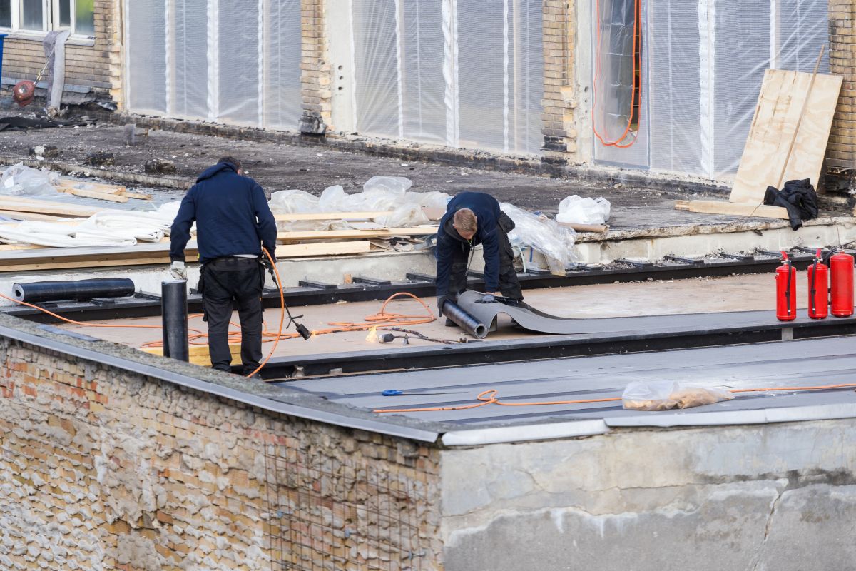 roof replacement building
